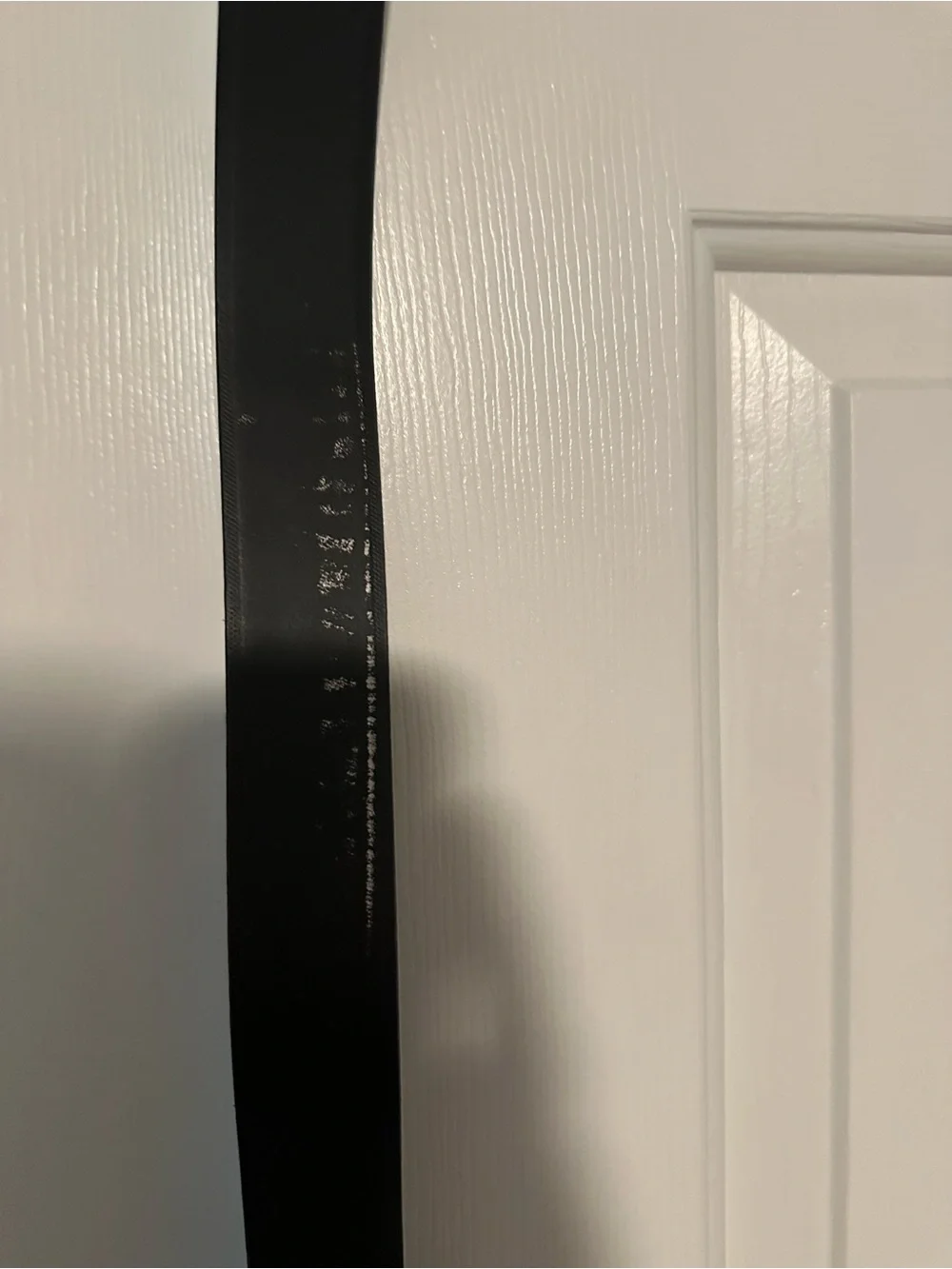 Fossil Dark Brown Leather Dress Belt